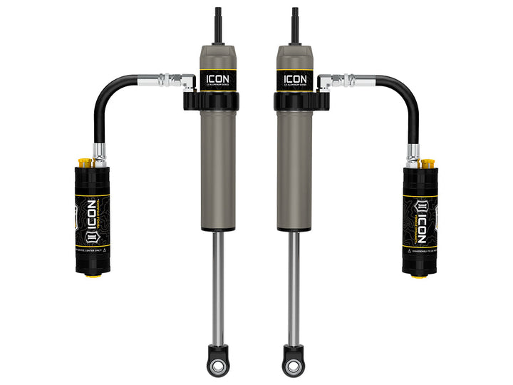 ICON Vehicle Dynamics 2005-2023 Toyota Tacoma, 0-1.5” Lift, Rear, V.S. 2.5 Aluminum Series Shock Absorbers, Remote Reservoir w/ CDCV, Pair