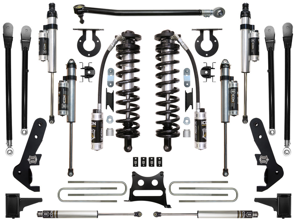 ICON Vehicle Dynamics 2017-2022 Ford F250/F350, 4-5.5" Lift, Stage 6 Suspension System