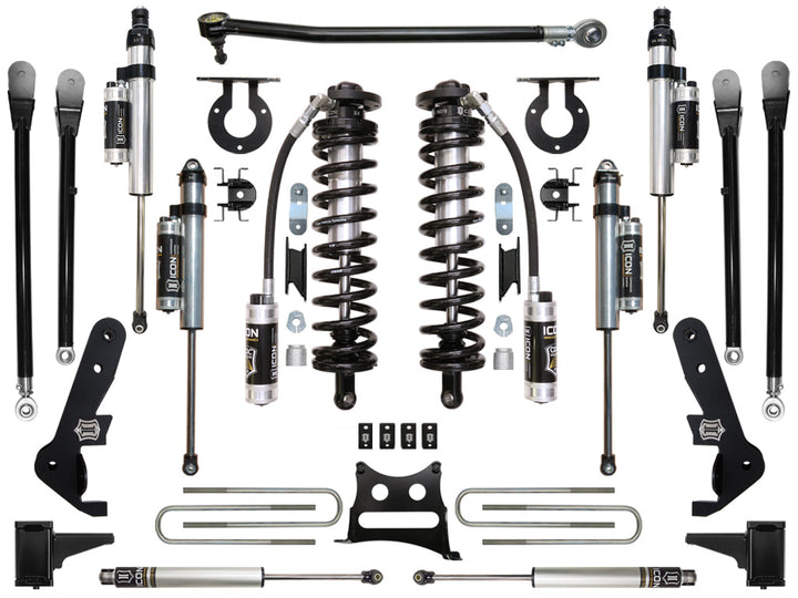 ICON Vehicle Dynamics 2017-2022 Ford F250/F350, 4-5.5" Lift, Stage 6 Suspension System