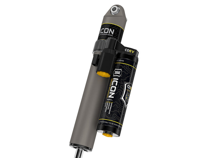ICON Vehicle Dynamics 2018-2023 Jeep Wrangler JL, 2.5" Lift, Rear, V.S. 2.5 Aluminum Series Shock Absorbers, Piggyback Reservoir w/ CDEV, Pair