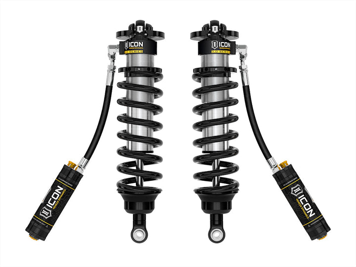 ICON Vehicle Dynamics 2022-2026 Toyota Tundra 1.25-3.25" Lift, V.S. 3.0 Series Front Coilover Kit, Remote Reservoir w/ CDCV, Pair