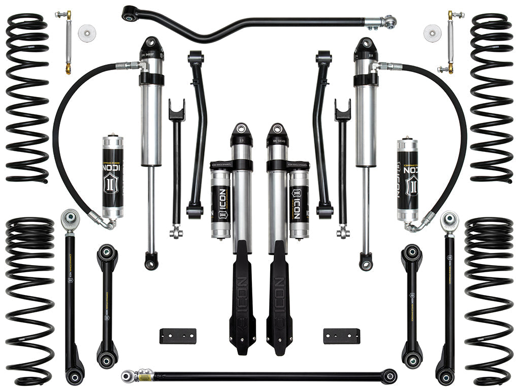 ICON Vehicle Dynamics 2020-Up Jeep Gladiator, 2.5" Lift, Stage 7 Suspension System, Tubular UCA