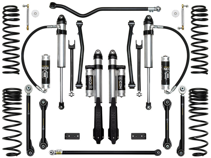 ICON Vehicle Dynamics 2020-Up Jeep Gladiator, 2.5" Lift, Stage 7 Suspension System, Tubular UCA