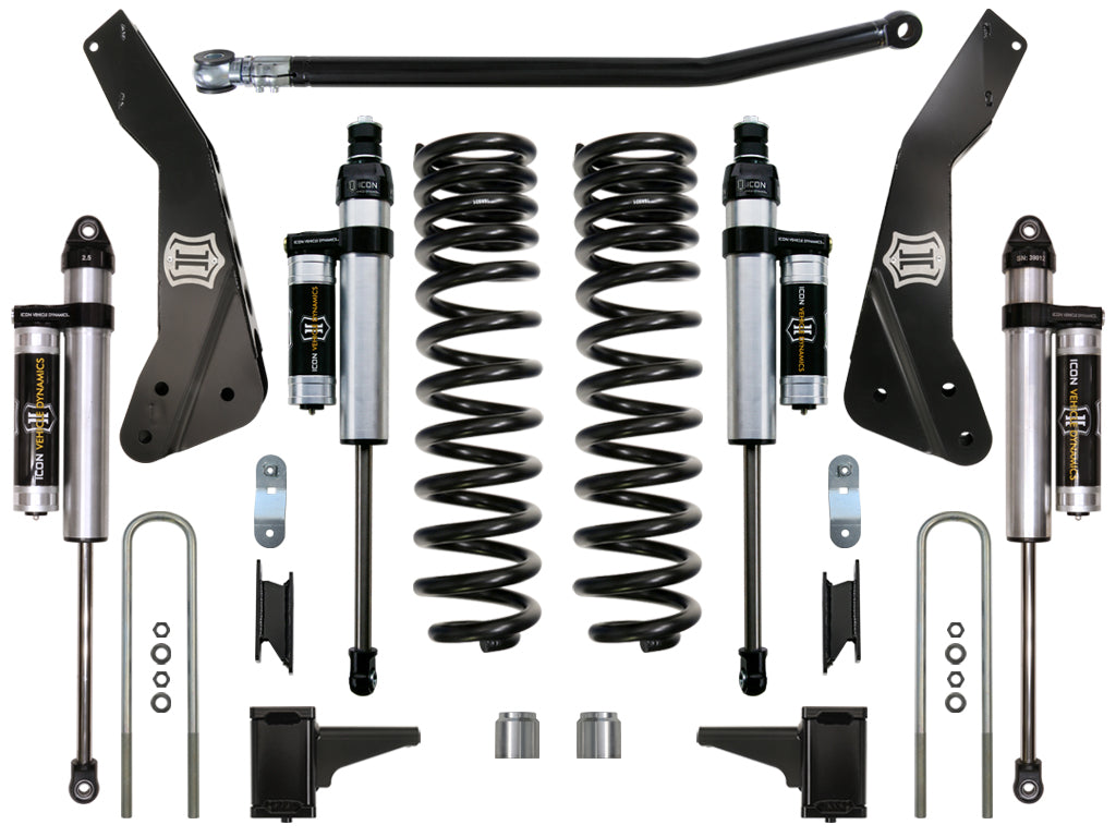 ICON Vehicle Dynamics 2011-2016 Ford F250/F350, 4.5" Lift, Stage 3 Suspension System