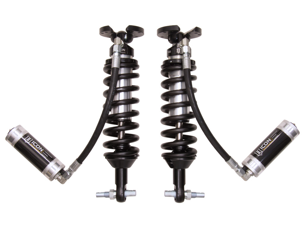 ICON Vehicle Dynamics 2007-2018 GM 1500, 1-2.5” Lift, Front, V.S. 2.5 Series Coilover Kit, Remote Reservoir w/ CDCV