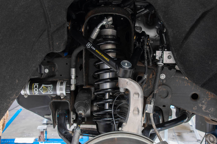 ICON Vehicle Dynamics 2019-2026 Chevrolet Silverado 1500, 1.5-3.5” Lift, Front, V.S. 2.5 Series Coilover Kit, Extended Travel, Remote Reservoir, Pair