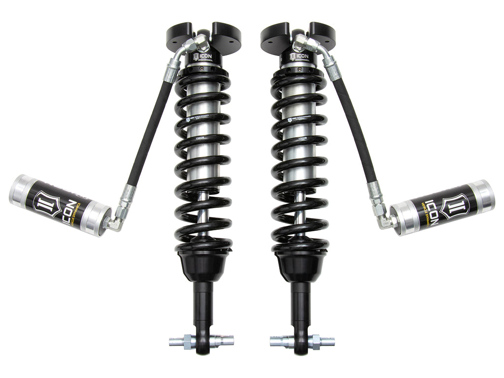 ICON Vehicle Dynamics 2019-2026 Chevrolet Silverado 1500, 1.5-3.5” Lift, Front, V.S. 2.5 Series Coilover Kit, Extended Travel, Remote Reservoir, Pair