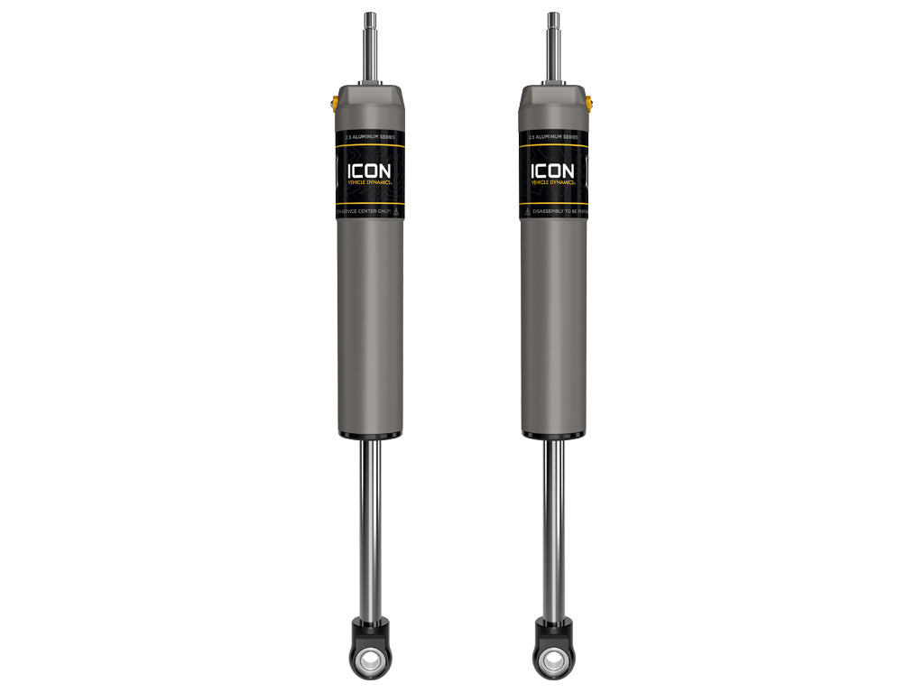 ICON Vehicle Dynamics 2005-2026 Ford F-250/F-350 Super Duty 4WD, 7” Lift, Front, V.S. 2.5 Aluminum Series Shock Absorbers, Internal Reservoir, Pair