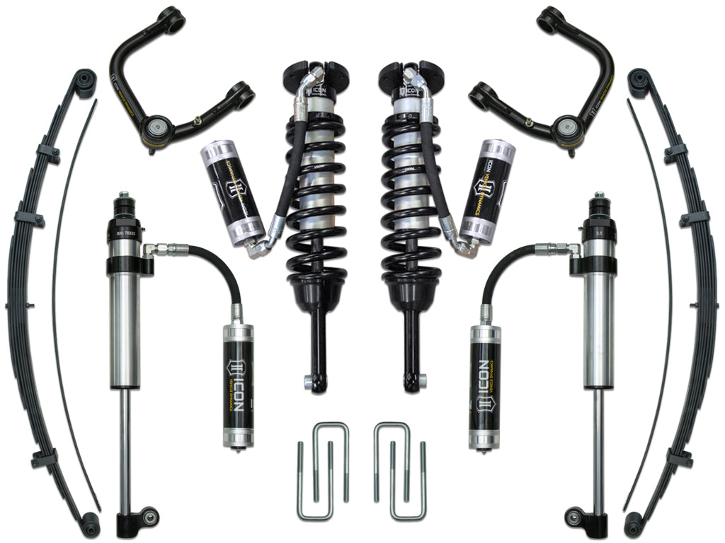 ICON Vehicle Dynamics 2005-2015 Toyota Tacoma 0-3.5" Lift, Stage 8 Suspension System, Tubular