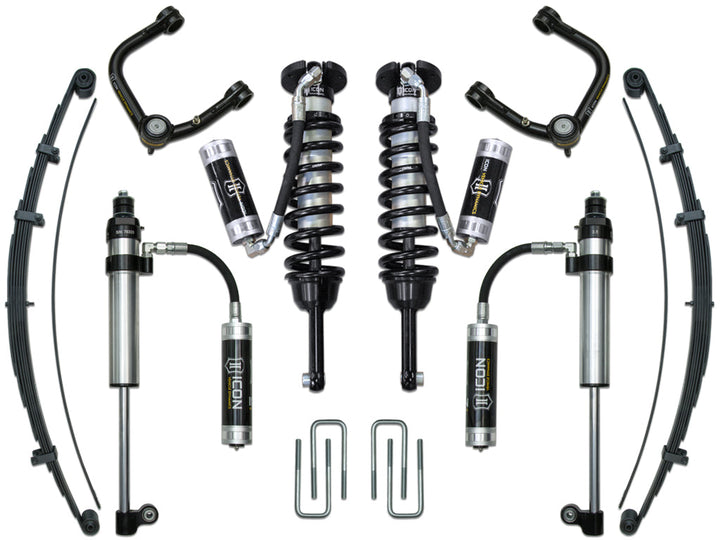 ICON Vehicle Dynamics 2005-2015 Toyota Tacoma 0-3.5" Lift, Stage 8 Suspension System, Tubular