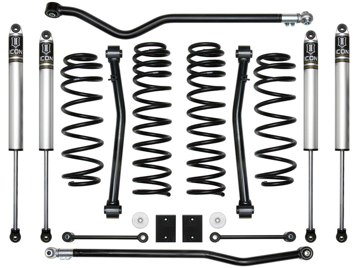 ICON Vehicle Dynamics 2018-Up Jeep JL Wrangler, 2.5" Lift, Stage 3 Suspension System