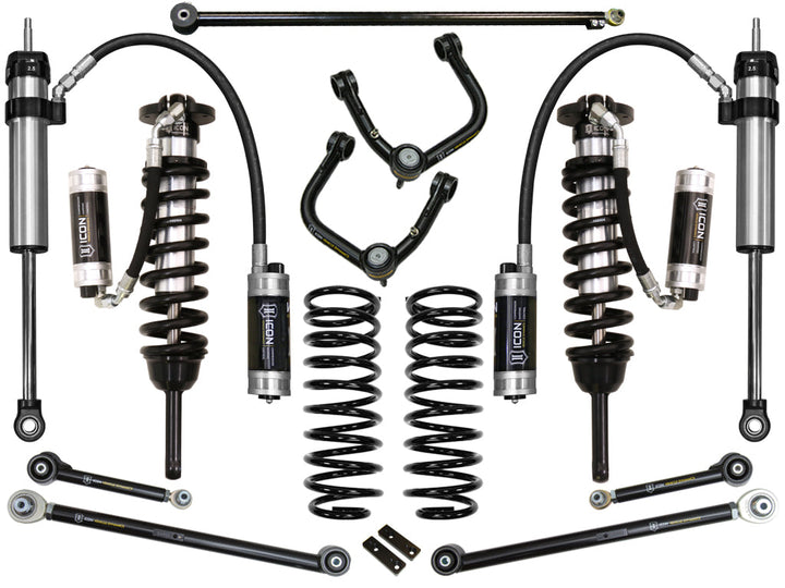 ICON Vehicle Dynamics 2010-2024 Toyota 4Runner, 0-3.5" Lift Stage 7 Suspension System, Tubular UCA
