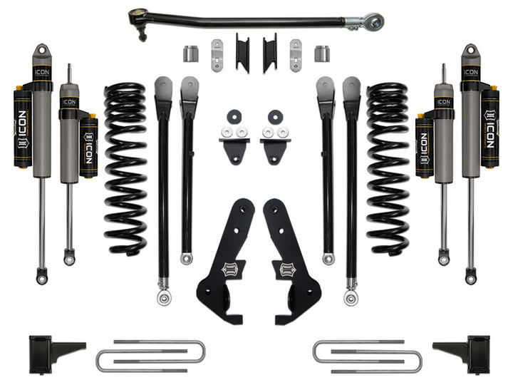 ICON Vehicle Dynamics 2020-2022 Ford F250/F350, 4.5" Lift, Stage 4 Suspension System