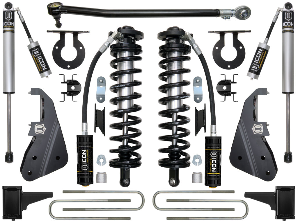 ICON Vehicle Dynamics 2017-2022 Ford F250/F350, 4-5.5" Lift, Stage 1 Suspension System