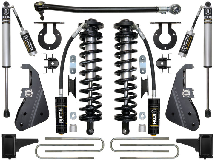 ICON Vehicle Dynamics 2017-2022 Ford F250/F350, 4-5.5" Lift, Stage 1 Suspension System