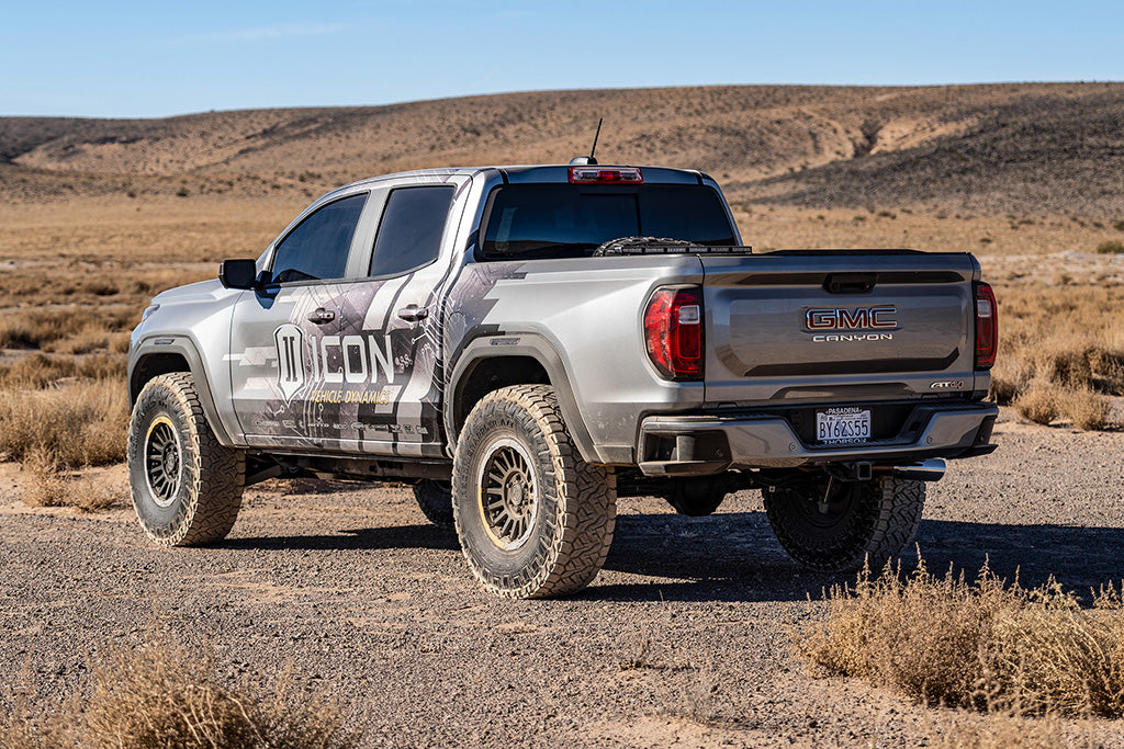 ICON Vehicle Dynamics 2015-2026 Chevrolet Colorado/GMC Canyon, 0-2” Lift, Rear, 2.0 Aluminum Series Shock Absorber, Internal Reservoir