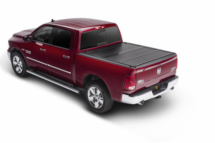 BAK BAKFlip F1 Hard Folding Truck Bed Cover Rail Mounts Near Top of Bed Rail Rails Can Be Lowered Using Drop Down Brackets 2022-2026 Toyota Tundra