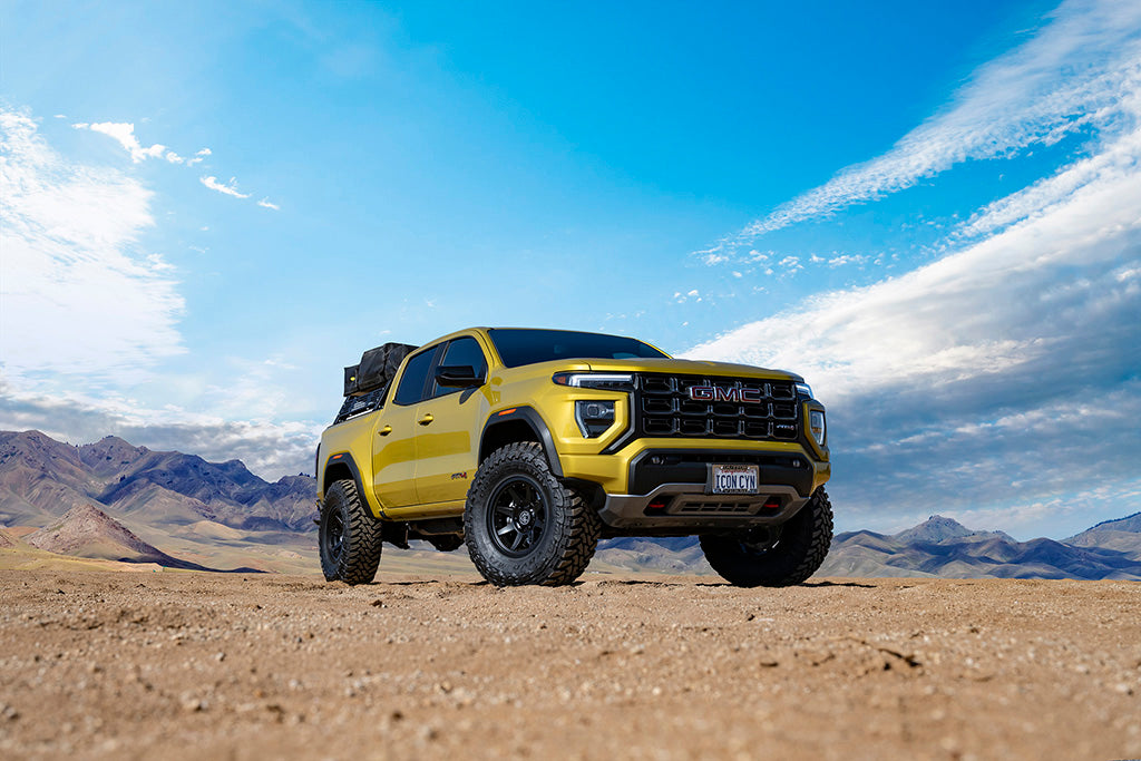 ICON Vehicle Dynamics 2023-2026 GMC Canyon/Chevrolet Colorado, 0-1” Lift, Rear, V.S. 2.5 Aluminum Series Shock Absorbers, Piggyback Reservoir, Pair