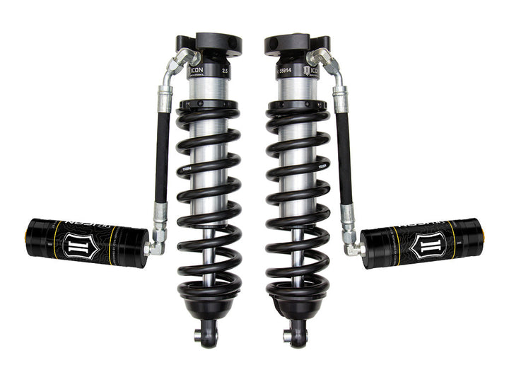 ICON Vehicle Dynamics 1996-2004 Toyota Tacoma, 0-3" Lift, Front,V.S. 2.5 Series Coilover Kit, Extended Travel, Remote Reservoir