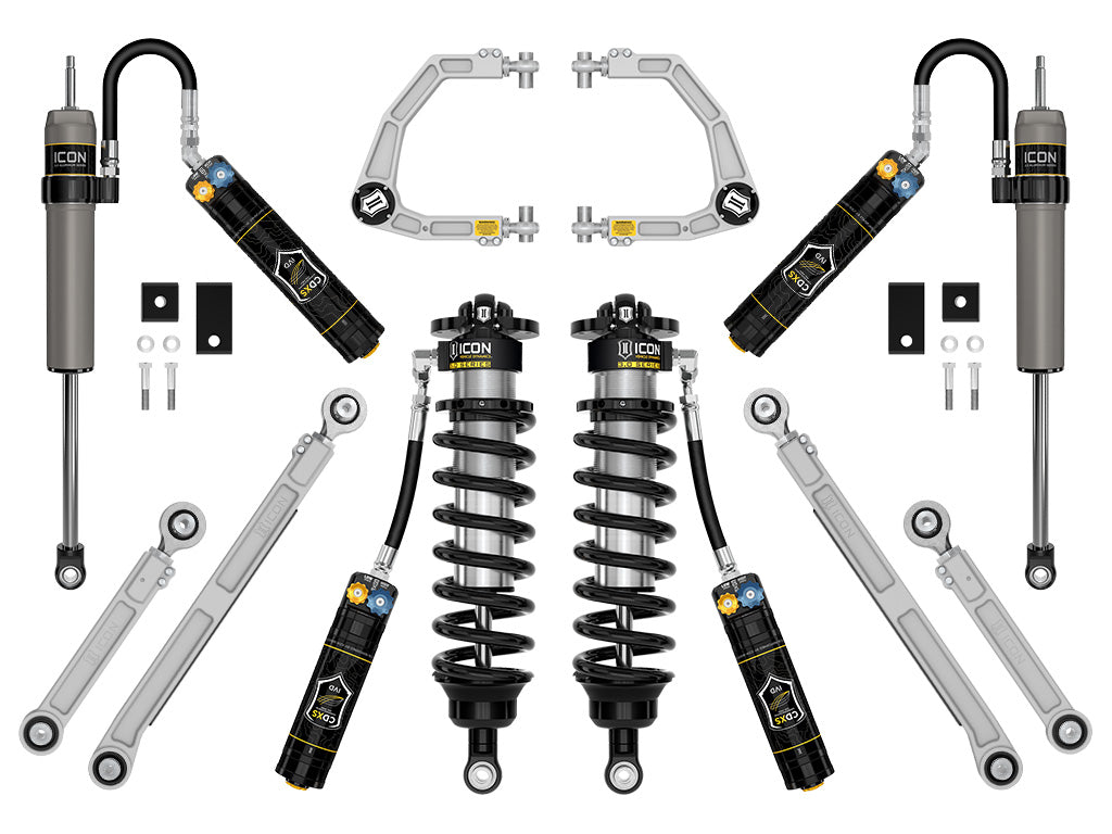 ICON Vehicle Dynamics 2022-2026 Toyota Tundra, 1.25-3.25" Lift, Stage 1, 3.0 Suspension System, Billet, CDXS