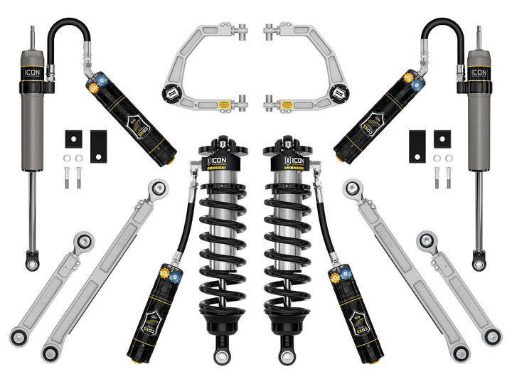 ICON Vehicle Dynamics 2022-2026 Toyota Tundra, 1.25-3.25" Lift, Stage 1, 3.0 Suspension System, Billet, CDXS