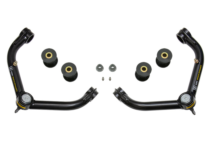 ICON Vehicle Dynamics 2001-10 GM 2500/3500 HD, Tubular Upper Control Arm Kit w/Delta Joint