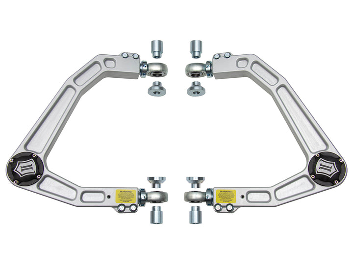 ICON Vehicle Dynamics 2019-2026 GM 1500, Front, Billet Upper Control Arm w/ Delta Joint, Kit