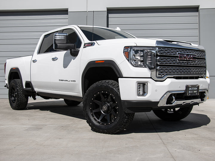 ICON Vehicle Dynamics 2020-2026 GM 2500/3500 HD, 0-2” Lift, V.S. 2.5 Aluminum Series Shock System, Remote Reservoir w/ CDCV, Billet