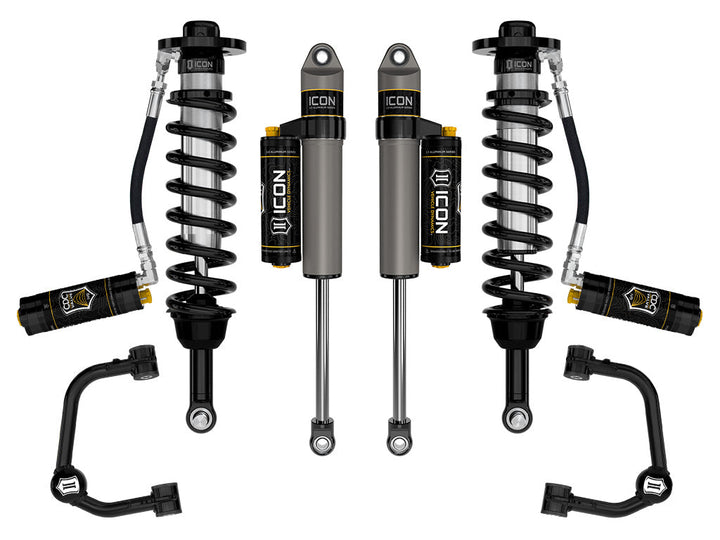 ICON Vehicle Dynamics 2021-2026 Ford F-150 Tremor, 2.5-3" Lift, Stage 4 Suspension System, Tubular, CDCV