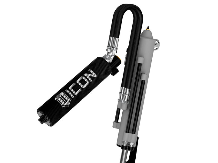 ICON Vehicle Dynamics 2021-2026 Ford F-150 Raptor, Passenger Rear, V.S. 3.0 Series Zeta Bypass RXT Shock Absorber, Remote Reservoir w/ CDEV