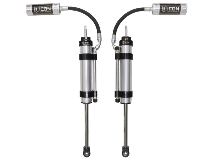 ICON Vehicle Dynamics 2007-2018 Jeep Wrangler JK, 4.5" Lift, Front, V.S. 2.5 Aluminum Series Omega Bypass Shock Absorbers, Remote Reservoir, Pair