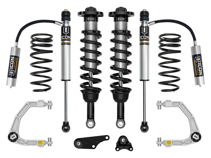 ICON Vehicle Dynamics 2024-2026 Toyota Tacoma 1.25-3" Lift, Stage 3 Suspension System, Billet, Overland Rear Springs