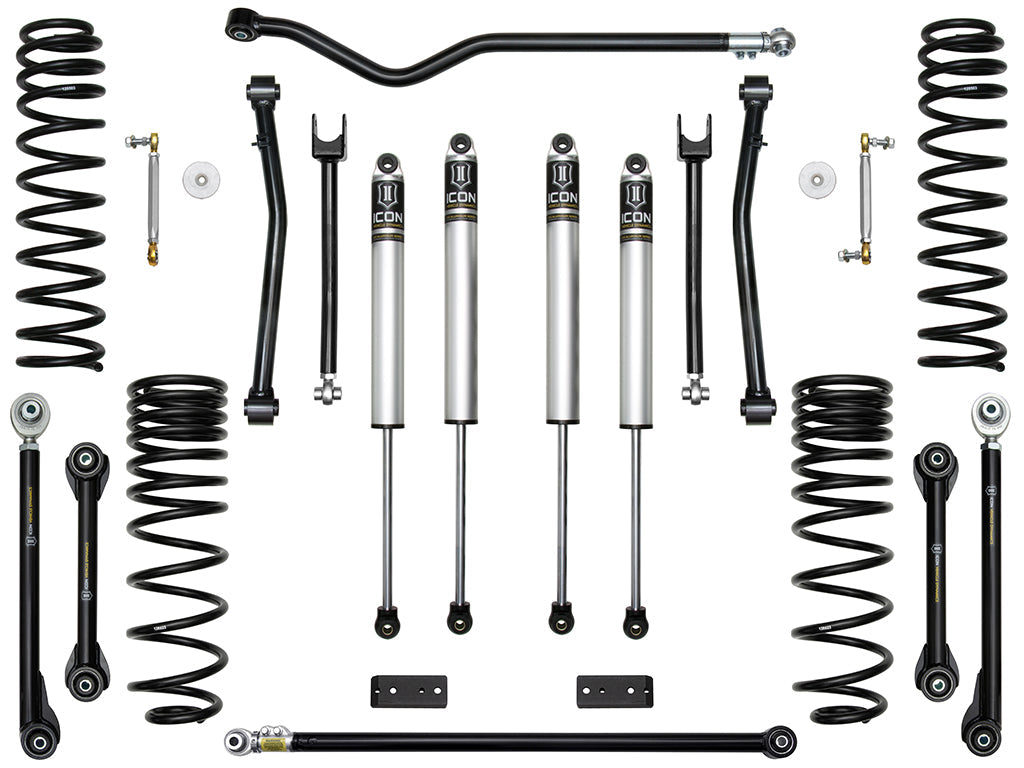 ICON Vehicle Dynamics 2020-Up Jeep Gladiator, 2.5" Lift, Stage 5 Suspension System, Tubular UCA