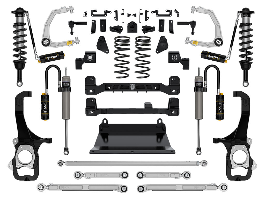 ICON Vehicle Dynamics 2022-2026 Toyota Tundra, 6" Lift, Stage 7 Suspension System, Billet, CDCV