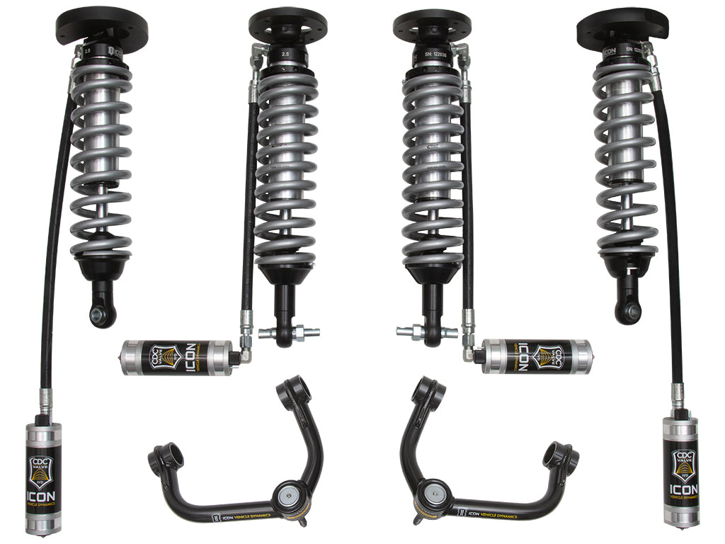 ICON Vehicle Dynamics 2014-2020 Ford Expedition 4WD, .75-2.25" Lift, Stage 2 System w/Tubular UCA