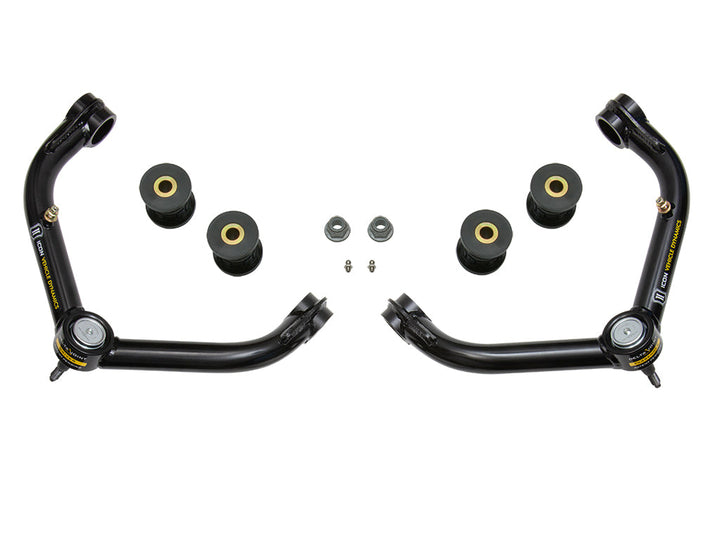 ICON Vehicle Dynamics 2001-10 GM 2500/3500 HD, Tubular Upper Control Arm Kit w/Delta Joint