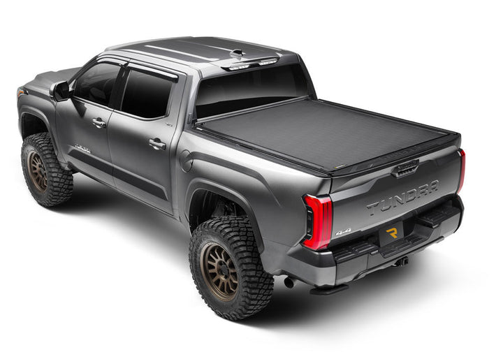 BAK Revolver X4ts Hard Rolling Truck Bed Cover 2022-2026 Toyota Tundra with or without Deck Rail System without Trail Special Edition Storage Boxes