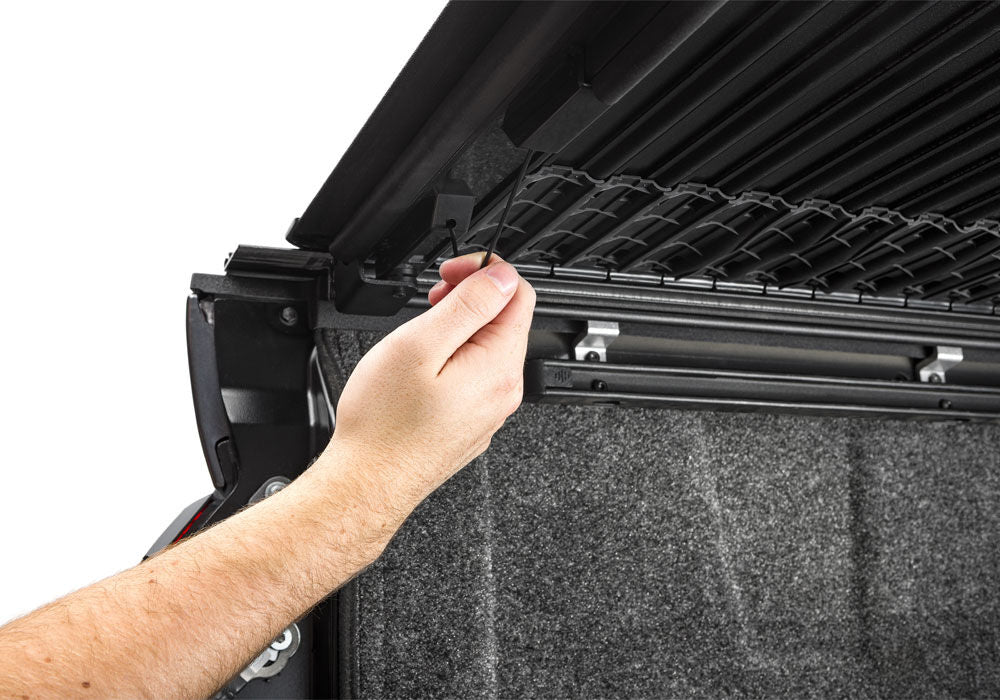 BAK Revolver X4ts Hard Rolling Truck Bed Cover 2022-2026 Toyota Tundra with or without Deck Rail System without Trail Special Edition Storage Boxes