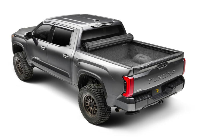 BAK Revolver X4s Hard Rolling Truck Bed Cover 2022-2026 Toyota Tundra with or without Deck Rail System without Trail Special Edition Storage Boxes