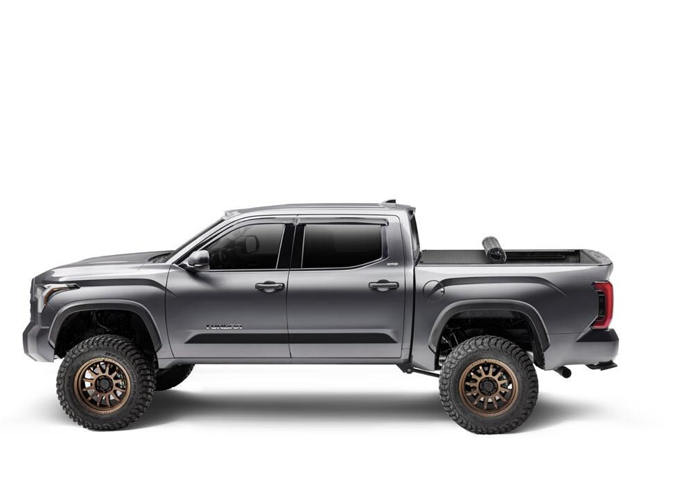 BAK Revolver X4s Hard Rolling Truck Bed Cover 2022-2026 Toyota Tundra with or without Deck Rail System without Trail Special Edition Storage Boxes