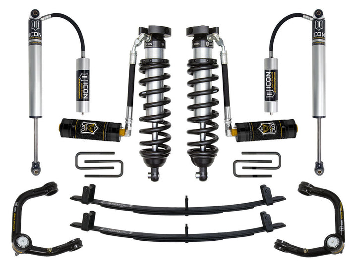 ICON Vehicle Dynamics 1995.5-04 Toyota Tacoma, 0-3" Lift, Stage 5 Suspension System, Tubular UCA
