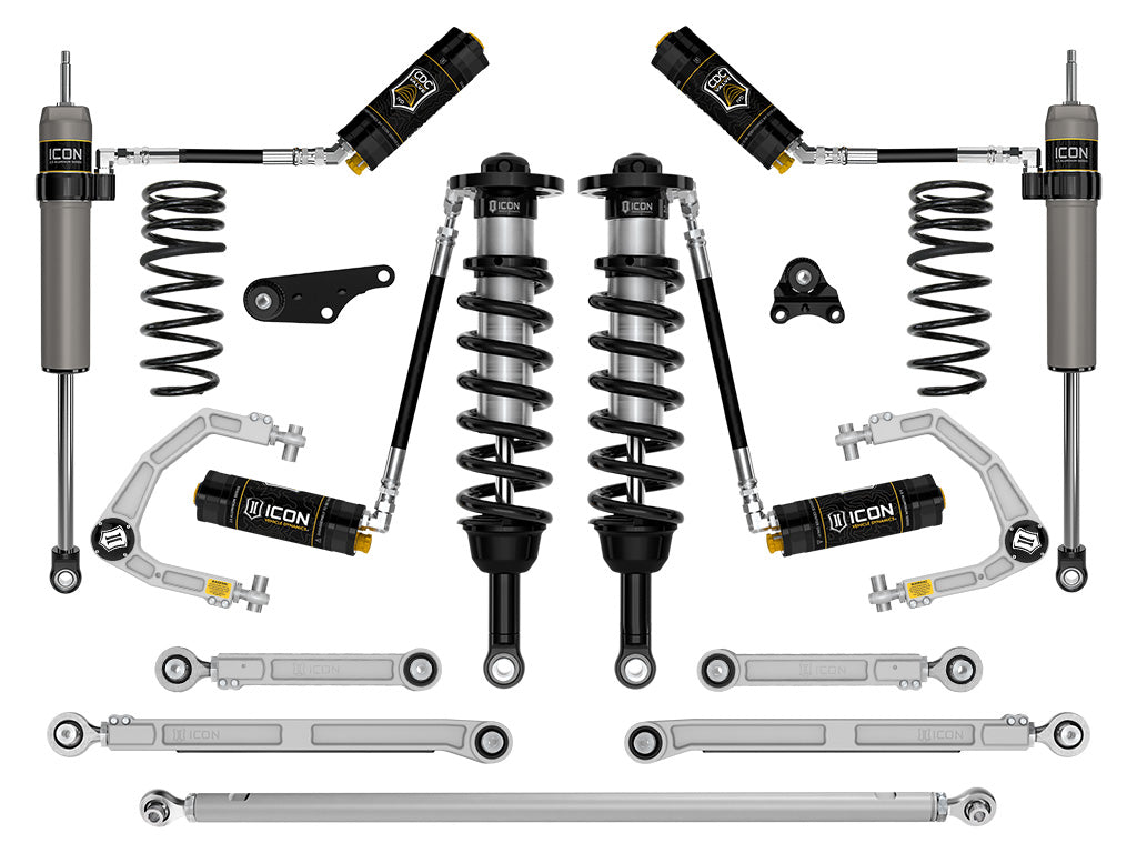 ICON Vehicle Dynamics 2024-2026 Toyota Tacoma 1.25-3" Lift, Stage 11 Suspension System, Billet