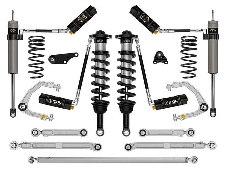 ICON Vehicle Dynamics 2024-2026 Toyota Tacoma 1.25-3" Lift, Stage 11 Suspension System, Billet