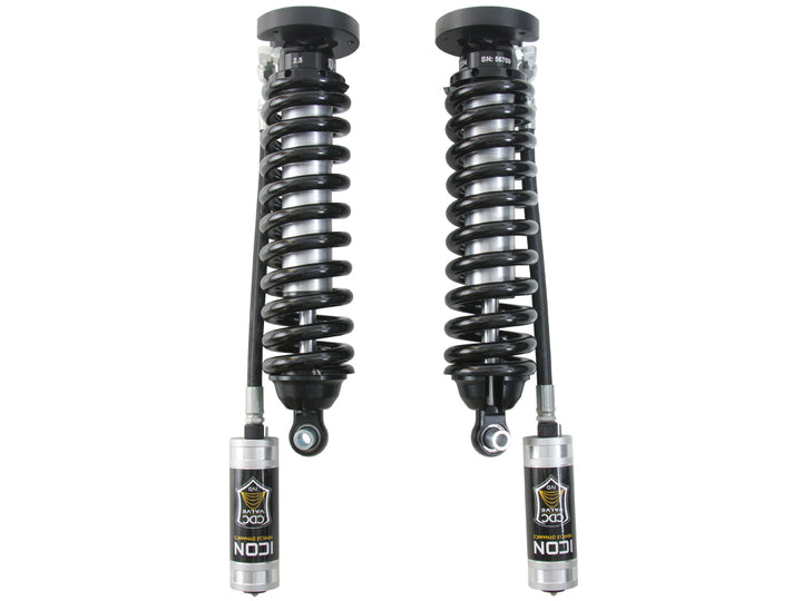 ICON Vehicle Dynamics 2016-2023 Nissan Titan XD, 2.5 VS Remote Reservoir/CDCV Coilover Kit, Front