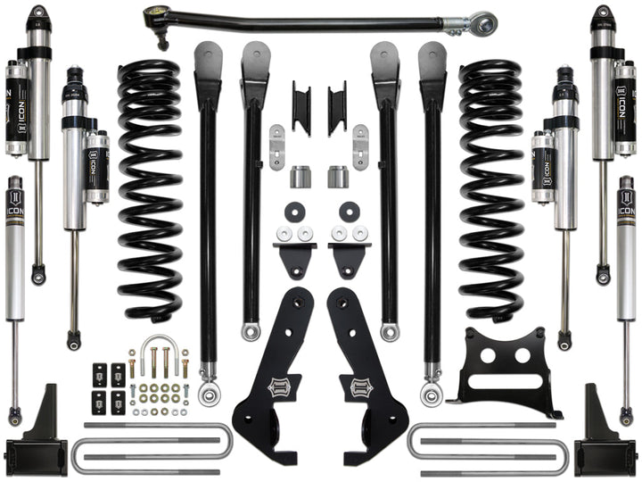 ICON Vehicle Dynamics 2017-2019 Ford F250/F350, 4.5" Lift, Stage 5 Suspension System