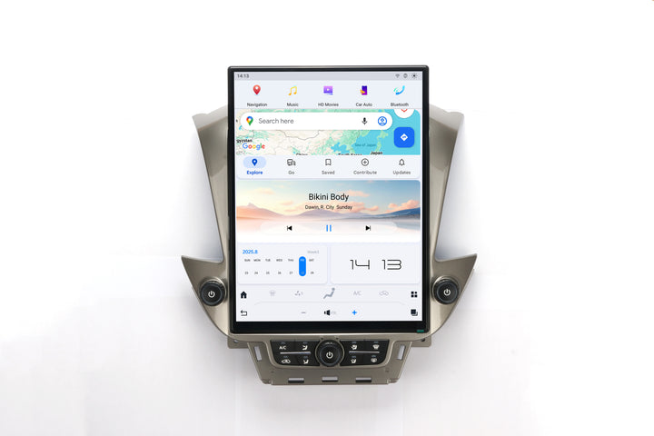 Chevrolet Tahoe &amp; Suburban &amp; GMC Yukon Tesla Style Screen 2015-2020