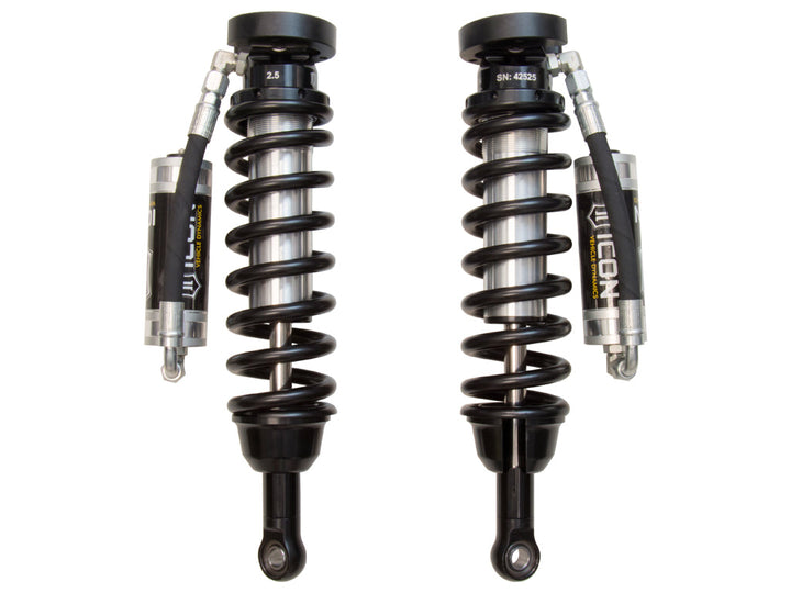 ICON Vehicle Dynamics 2011-2022 Ford Ranger T6, 1-3” Lift, V.S. 2.5 Series Coilover Kit, Remote Reservoir