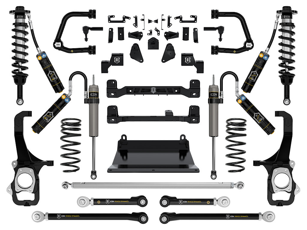 ICON Vehicle Dynamics 2022-2026 Toyota Tundra, 6" Lift, Stage 7 Suspension System, Tubular, CDXS
