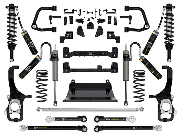 ICON Vehicle Dynamics 2022-2026 Toyota Tundra, 6" Lift, Stage 7 Suspension System, Tubular, CDXS