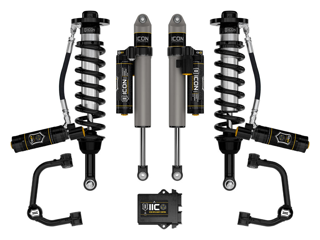 ICON Vehicle Dynamics 2021-2026 Ford F-150 Tremor, 2.5-3" Lift, Stage 5 Suspension System, Tubular